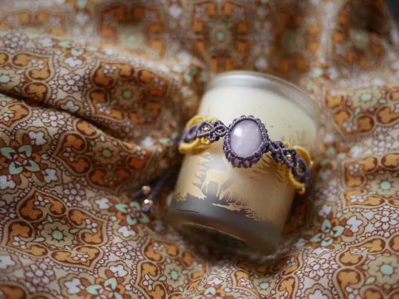 特價 NB21/FW22 青金石 l 紫鋰輝 l 手工編織 l 蠟線手環