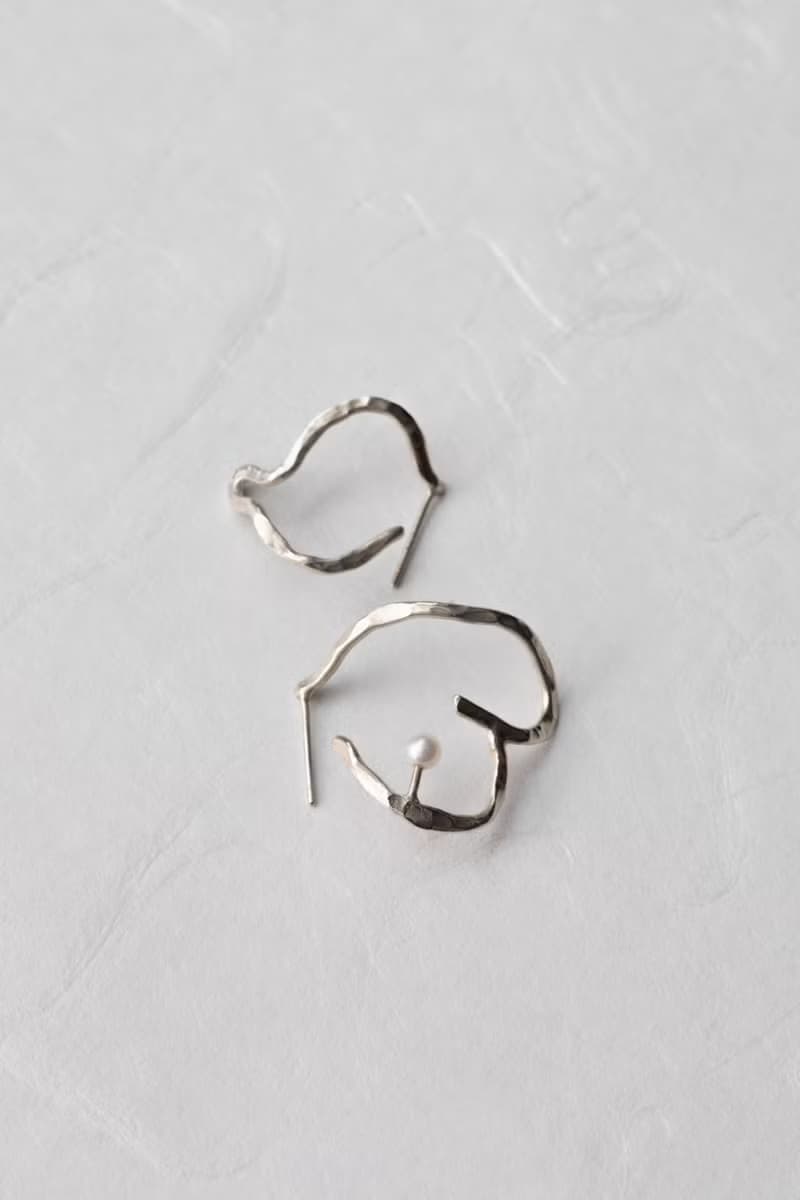 JUelry x ChouYi 人形耳環(銀)(珍珠) - Human Earrings (pearl)