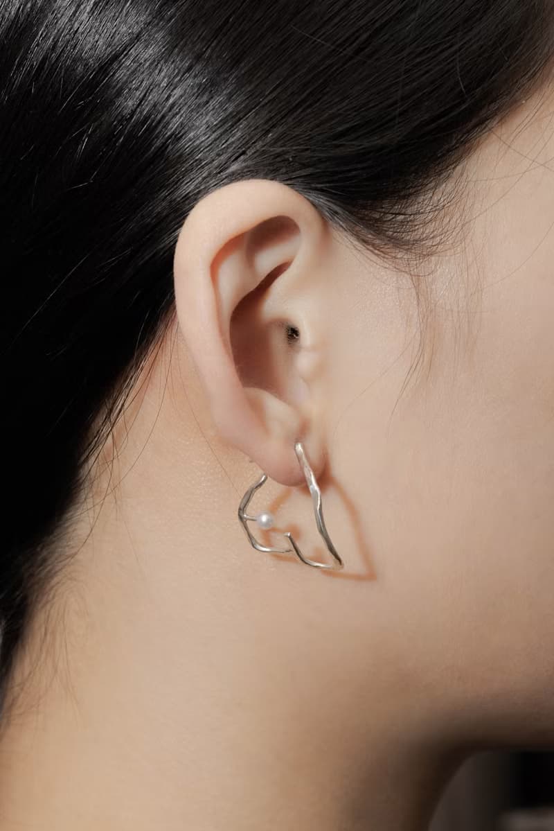 JUelry x ChouYi 人形耳環(銀)(珍珠) - Human Earrings (pearl)