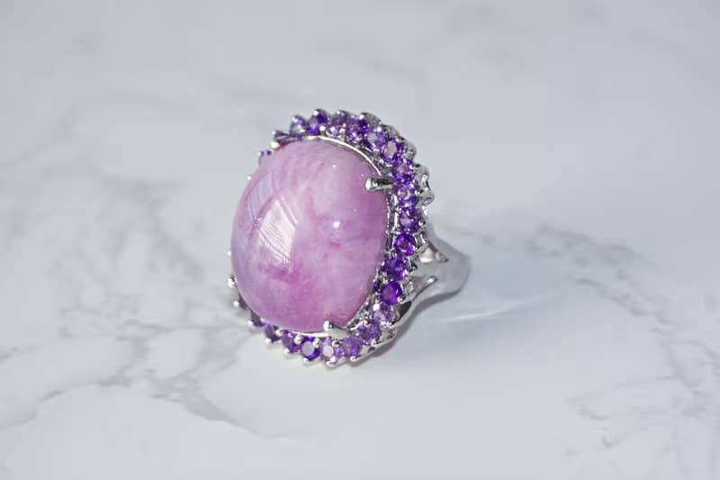 Natural Ruby 58 Cts Ring Sterling Silver 925 With Whitegold Plated 9 US.