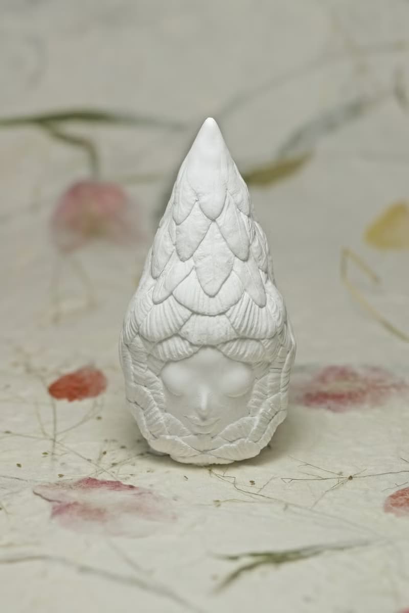 素之冬天的植物 藝術小雕塑擺件