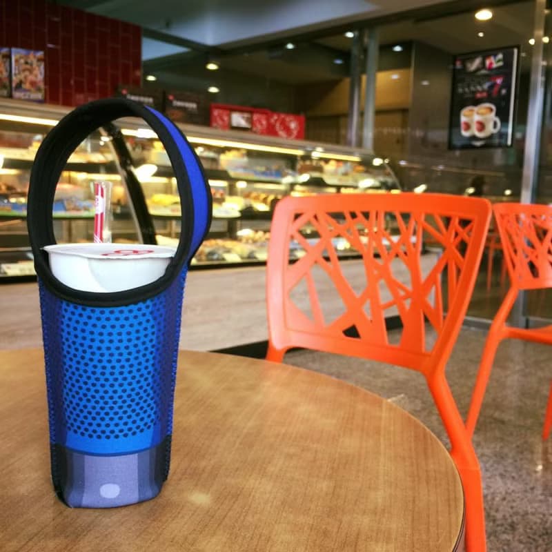 BLR 環保 飲料提袋 保冷保溫 防碰撞 數位迷彩綠 Ti 97