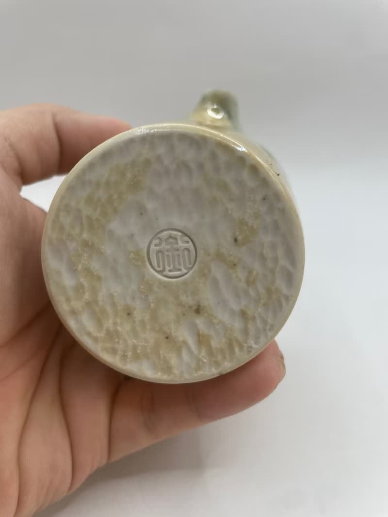 瓷土柴燒金彩茶海