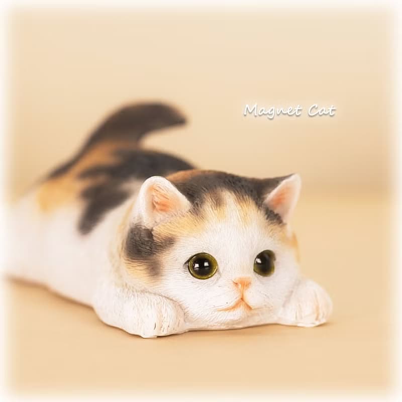 デバリエ ca216m【正規品】猫の置物 三毛猫 カップラーメン マグネット レジン製 ギフト かわいい 誕生日プレゼント