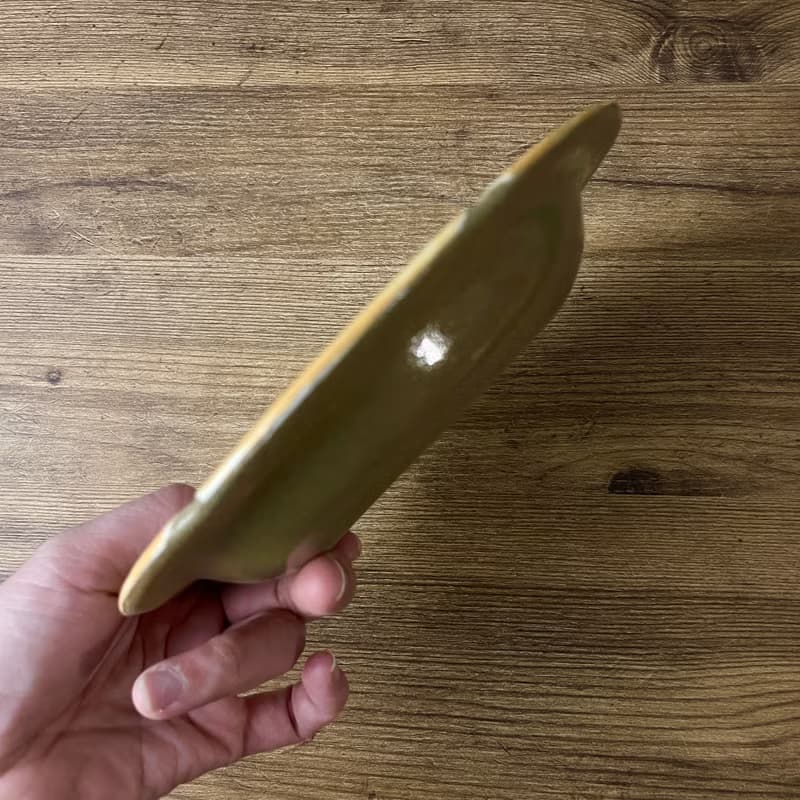 【 小丸 森林 小黃鳥 】小黃花    飛鳥  17 cm  帽子缽型盤