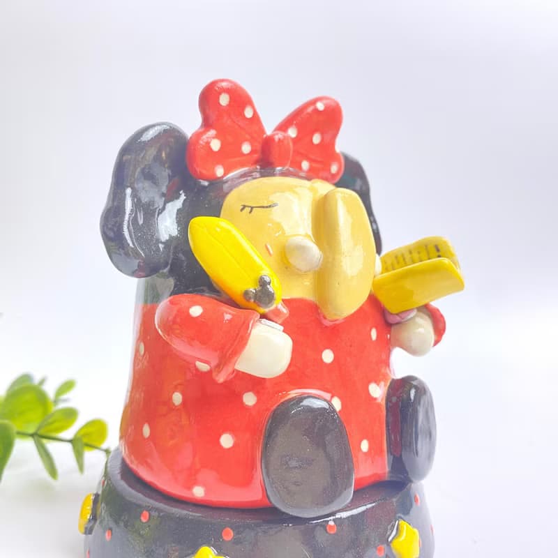 Handmade ceramic cute Ganesha special gift
