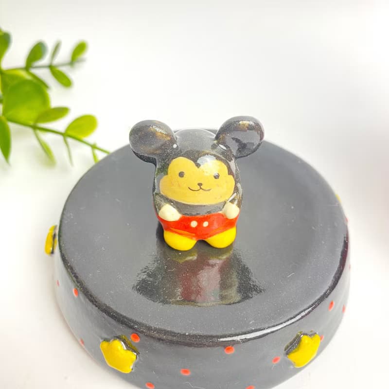 Handmade ceramic cute Ganesha special gift