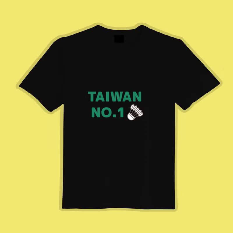 麟洋 羽球 金牌 文創 衣服 T恤 白T 童裝 短袖 純棉 涼感