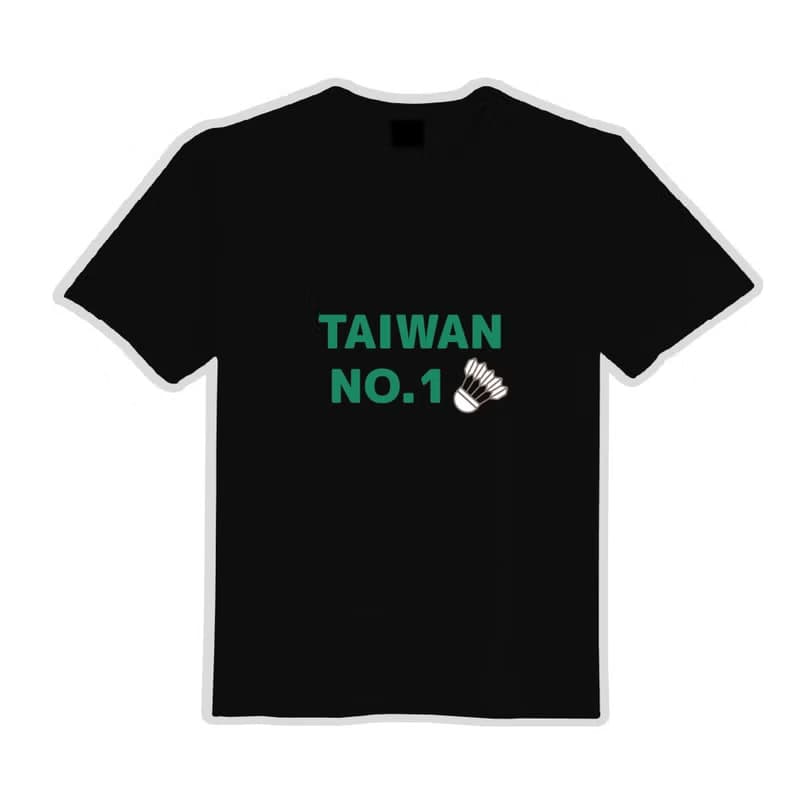麟洋 羽球 金牌 文創 衣服 T恤 白T 童裝 短袖 純棉 涼感
