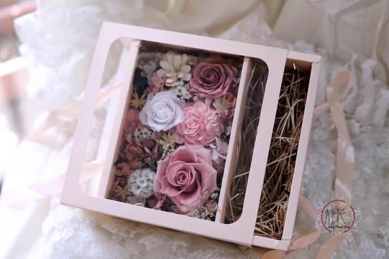 【玫瑰花盒】鈔票花盒 拉錢花盒 求婚送禮必備 生日派對小物