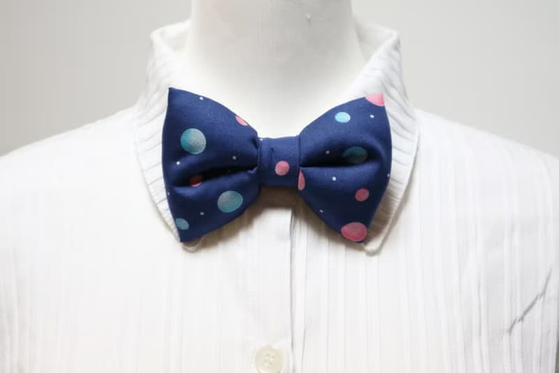 星球手工立體蝴蝶結領結 bow tie *SK*