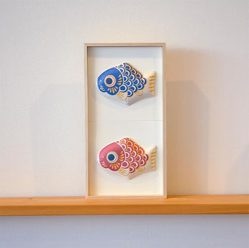 【新年送禮】吉祥雙魚緣起招福和紙掛飾 /小國和紙