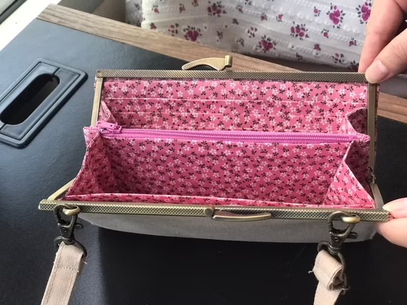 Hand-embroidered wallet,hand-embroidered clutch,fabric wallet,crossbody purse