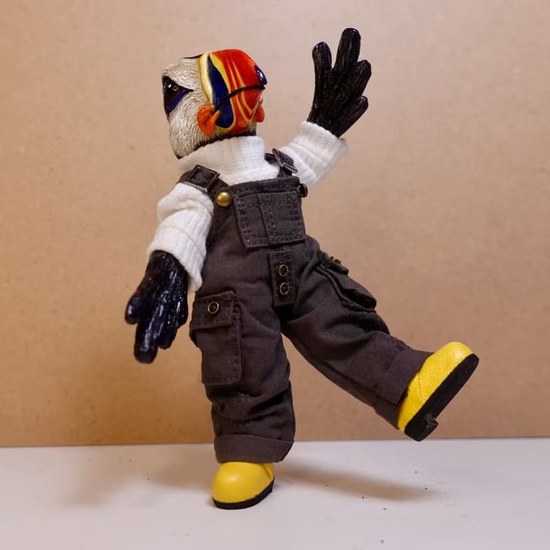 1:12 【海鸚Puffin】可動關節人型公仔
