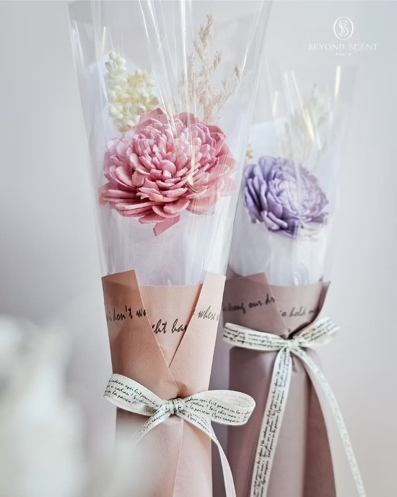 心動擴香小花束 贈心鑽小卡