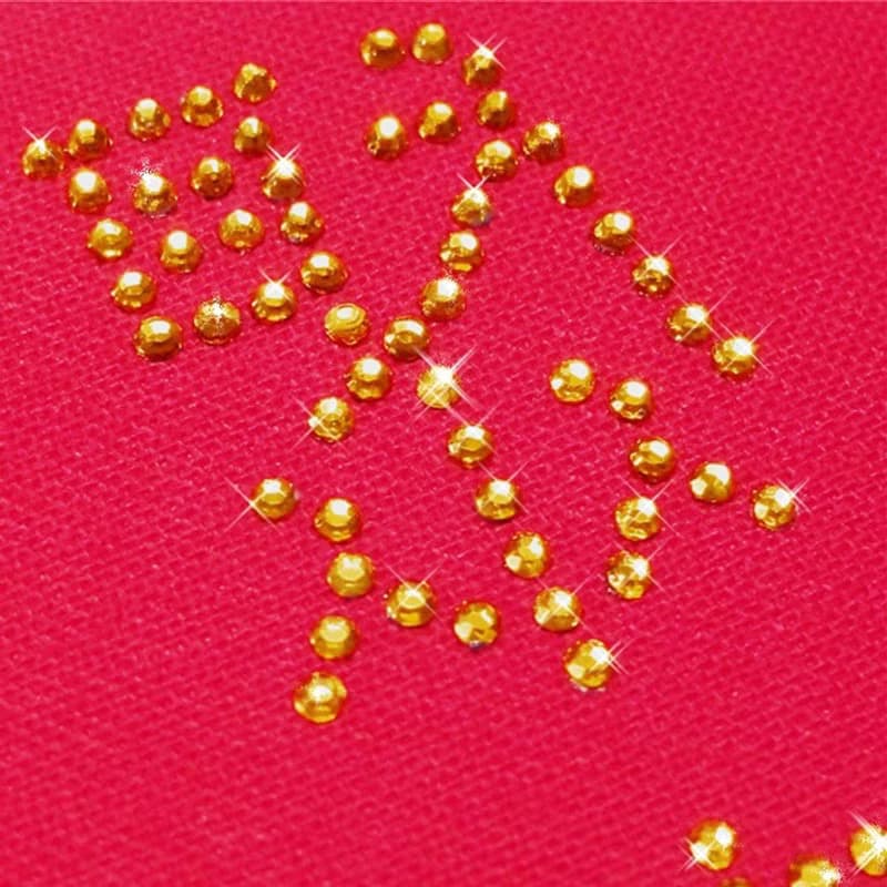 【GFSD】水鑽精品-璀璨萬用紅包袋-【招財納福左右逢金源】