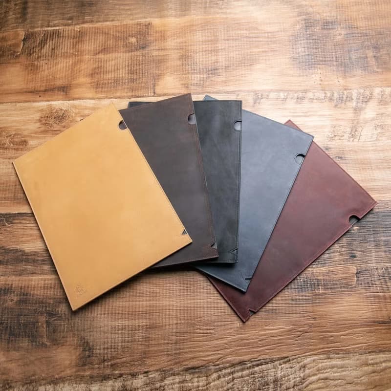 皮革資料夾 A4檔案夾 文具用品