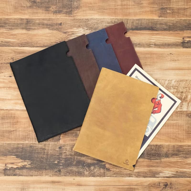 皮革資料夾 A4檔案夾 文具用品
