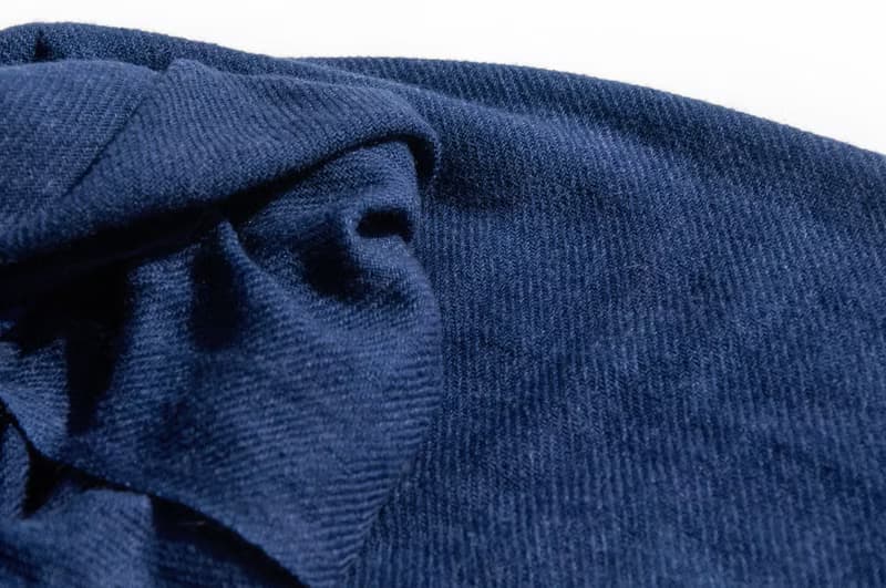 喀什米爾Cashmere/羊絨圍巾/純羊毛圍巾披巾/戒指絨披肩-海洋深藍