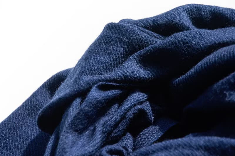 喀什米爾Cashmere/羊絨圍巾/純羊毛圍巾披巾/戒指絨披肩-海洋深藍