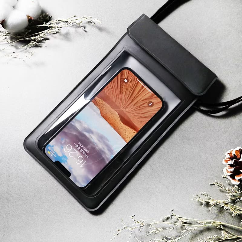 台灣製造 IPX8防水觸控手機袋 皮質 Iphone 全新改版 海邊戲水