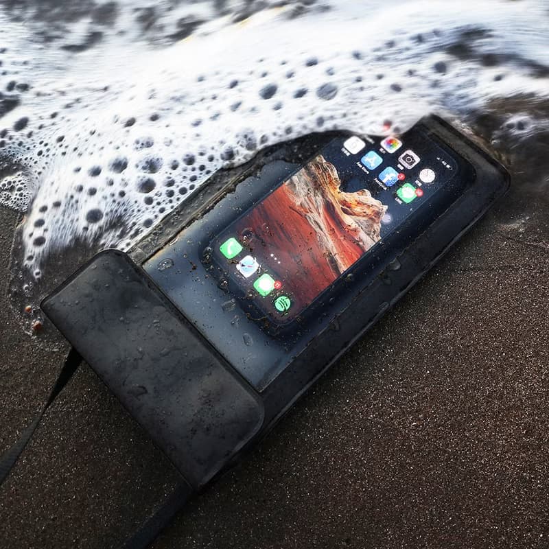 台灣製造 IPX8防水觸控手機袋 皮質 Iphone 全新改版 海邊戲水