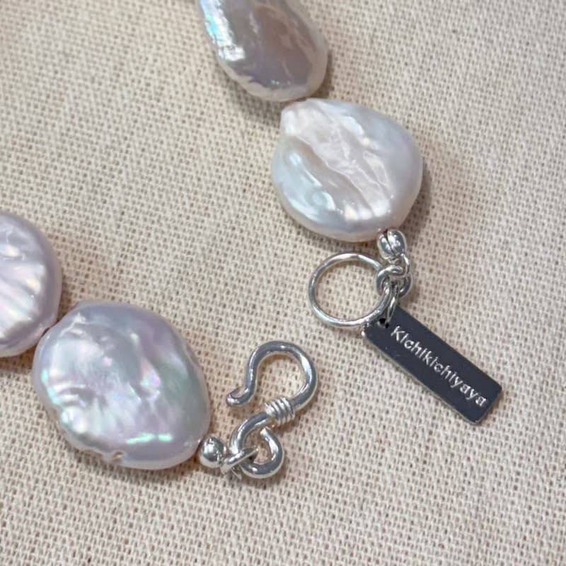 Flat Pearl Bracelet 041