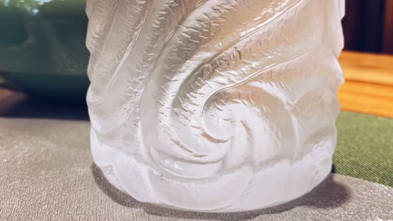 琉璃 行雲流水  茶盅