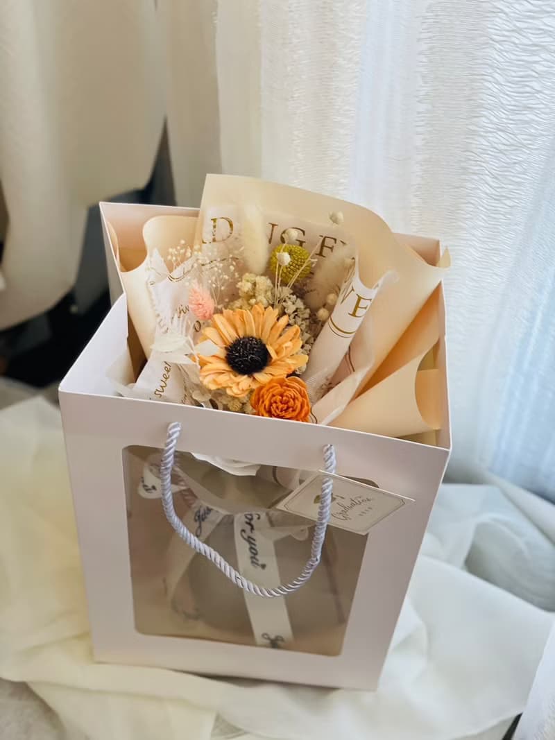 畢業花束 乾燥花束 情人花束
