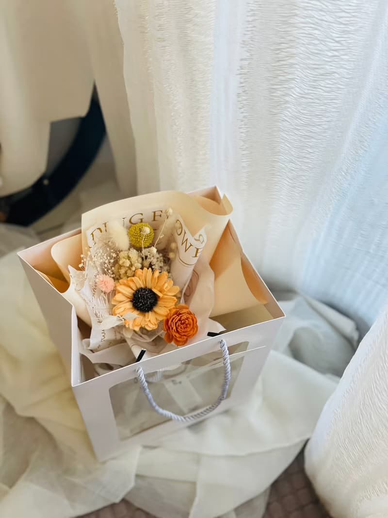 畢業花束 乾燥花束 情人花束