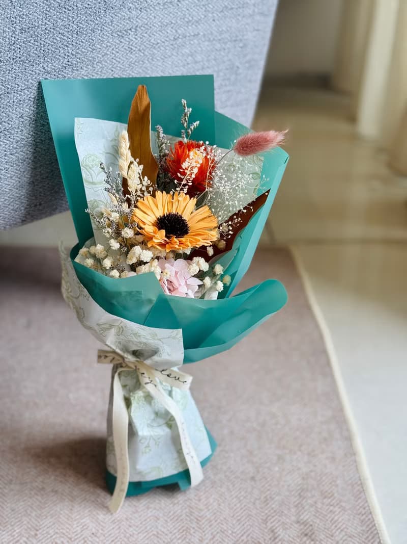 畢業花束 乾燥花束 情人花束