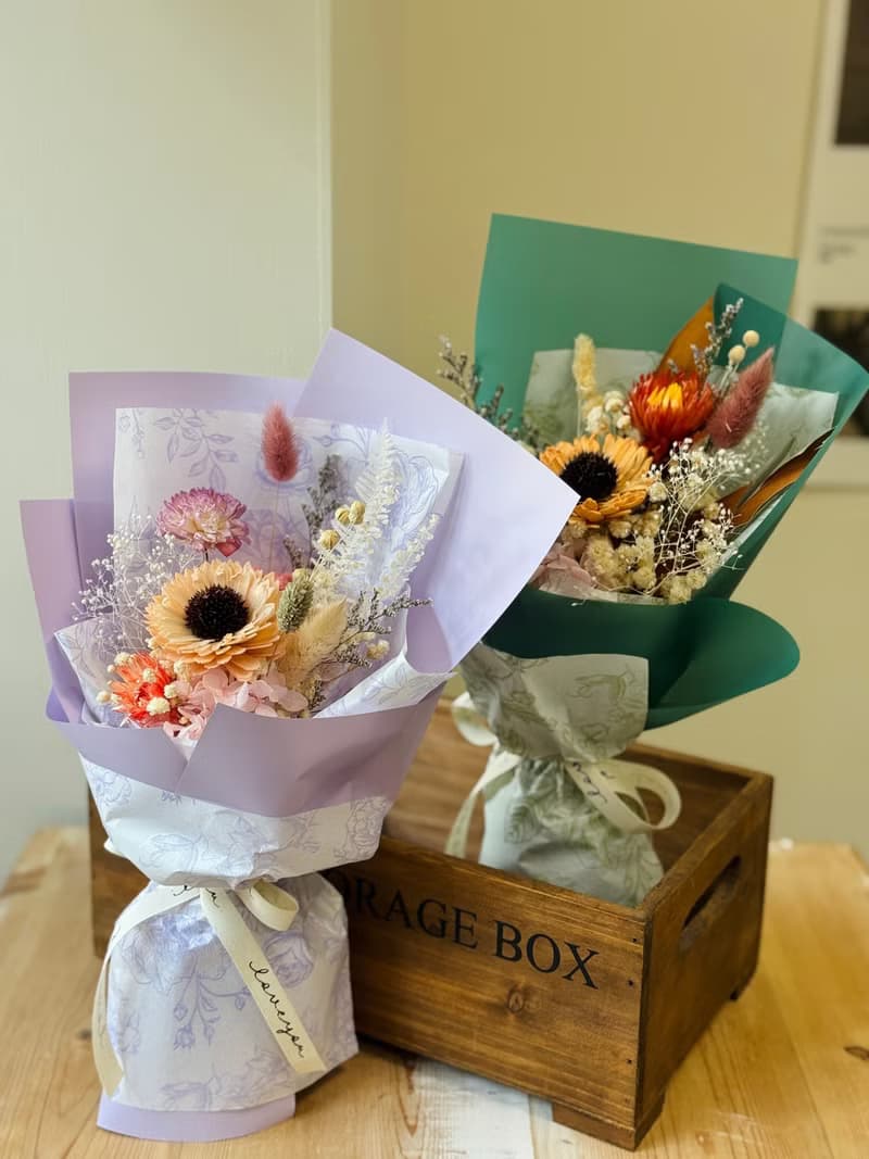 畢業花束 乾燥花束 情人花束