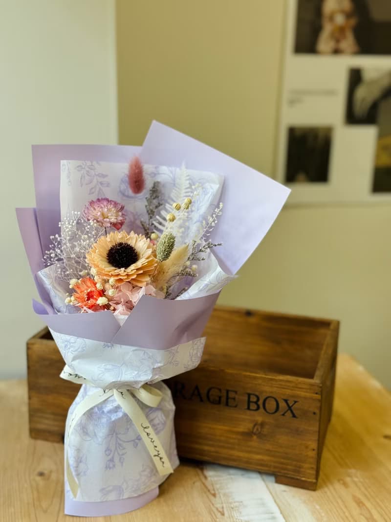 畢業花束 乾燥花束 情人花束