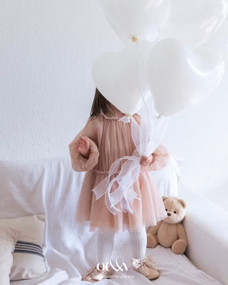 春日蓬蓬裙_米色