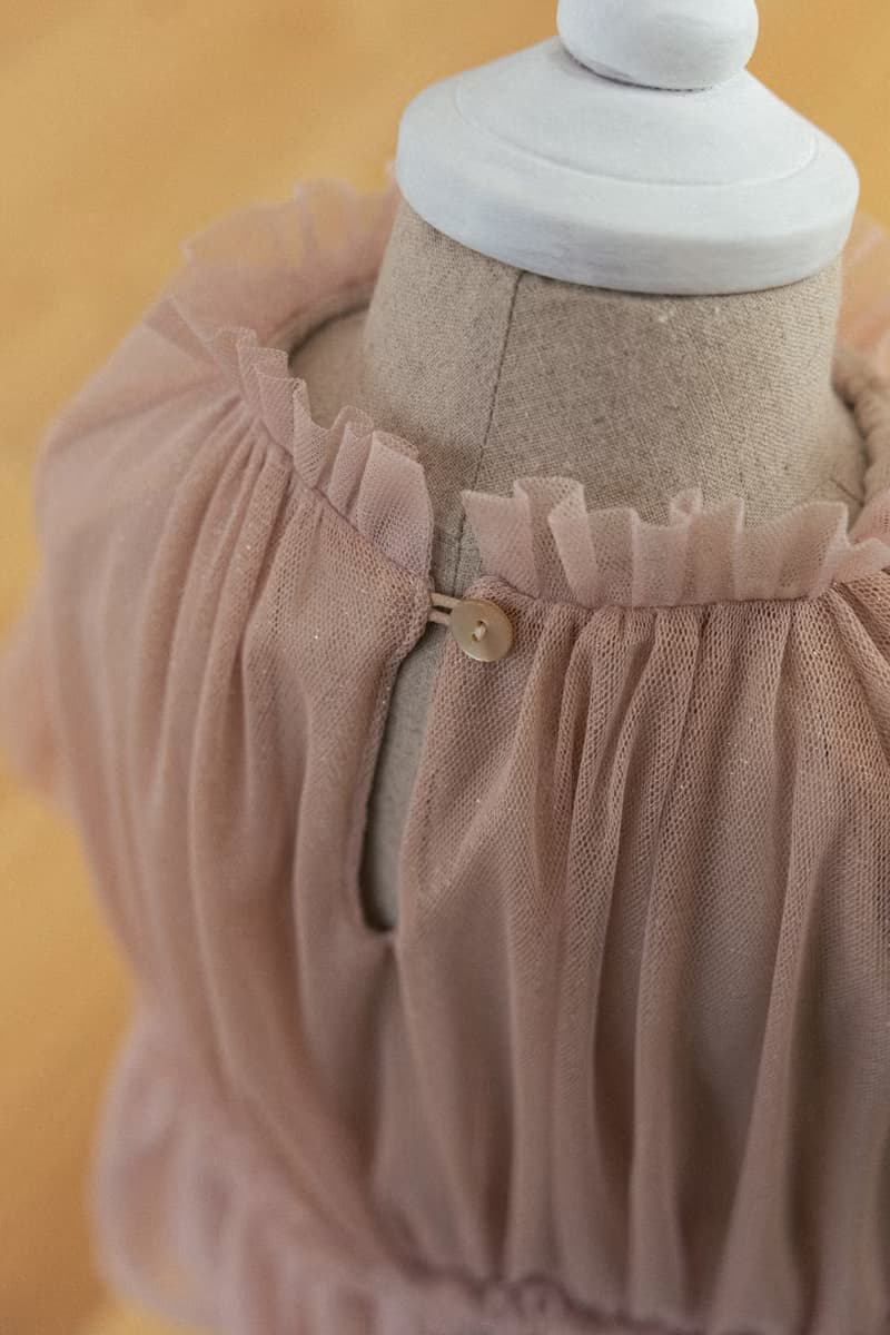 春日蓬蓬裙_米色