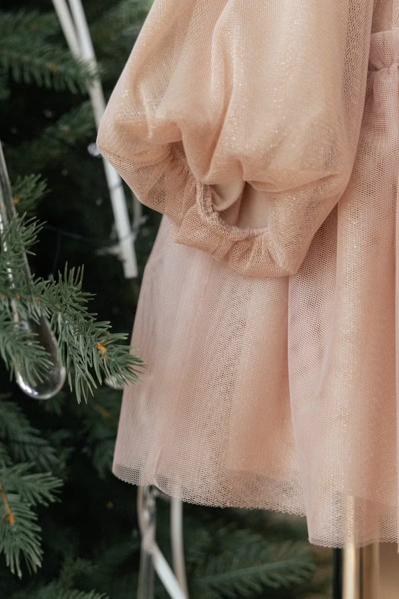 春日蓬蓬裙_米色