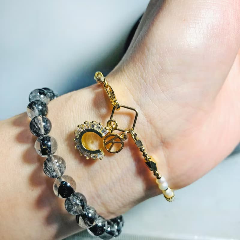 淡水珍珠18kgf手鍊 珍珠手鍊 馬蹄幸運手鍊 情人節禮物 手工訂製