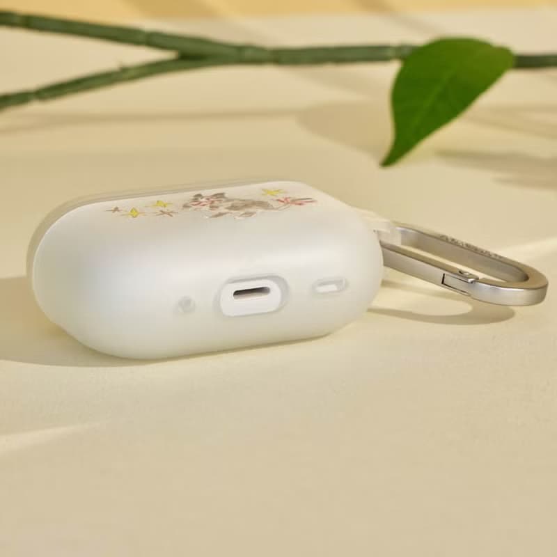 Meow illustration星星與貓強悍防摔AirPods保護套