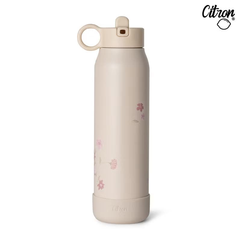 快速到貨【Citron】三層保溫瓶_350ml_典雅花卉