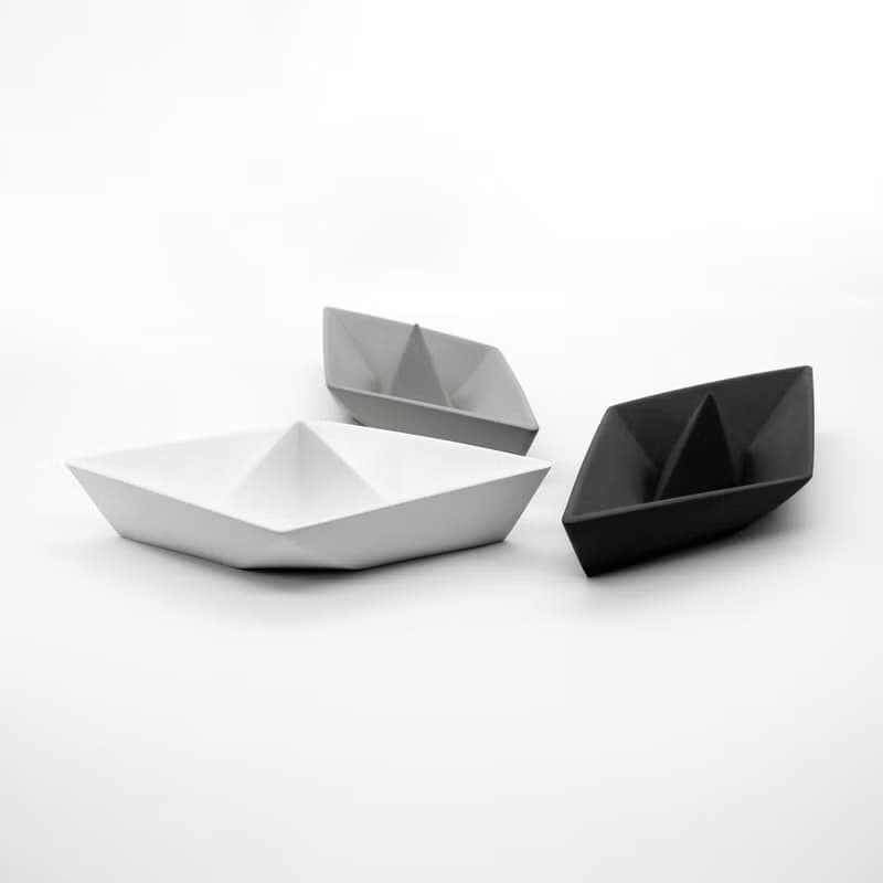 Geometry BOAT Aroma stone I 幾何紙船水泥擴香石 I 附精油－