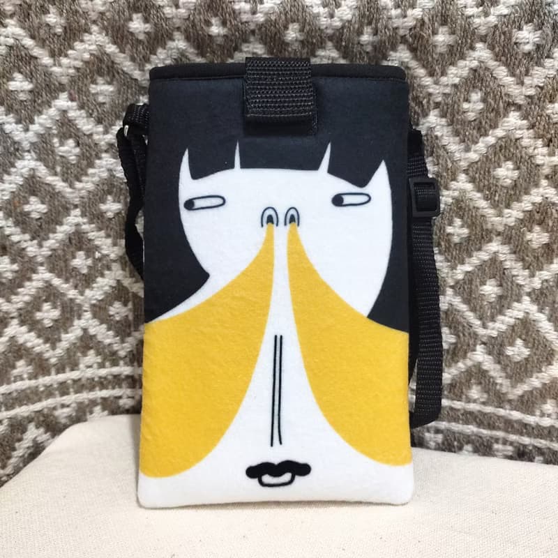 鼻涕X眼淚 手機保護套 交換禮物 創意手機包 手機殼 造型手機包