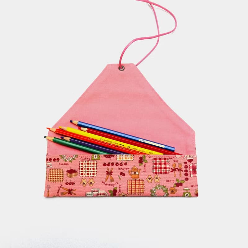 野餐餐具包/筆收納袋 餐具套 餐具袋 簡單 帆布 收納 環保 方便