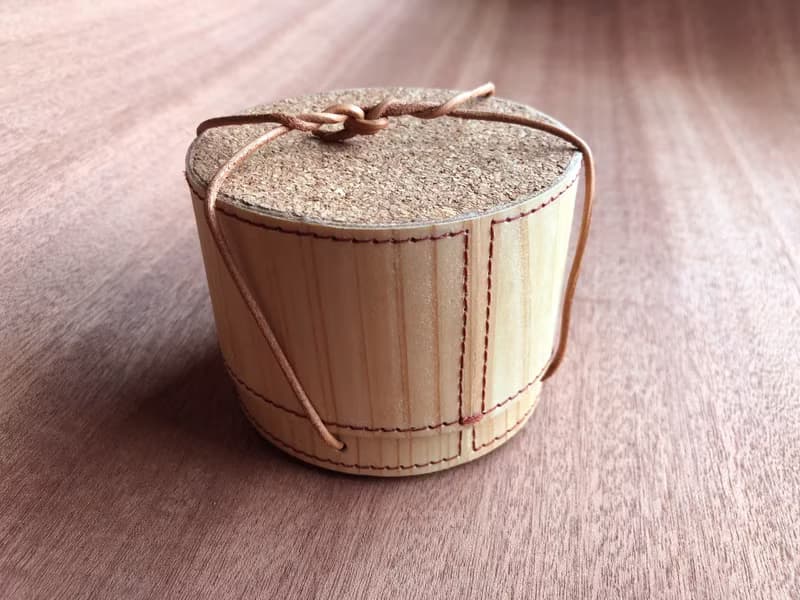 保護式 白磁煎茶杯組(含無印良品 白磁杯180ml)_精選純天然實木皮