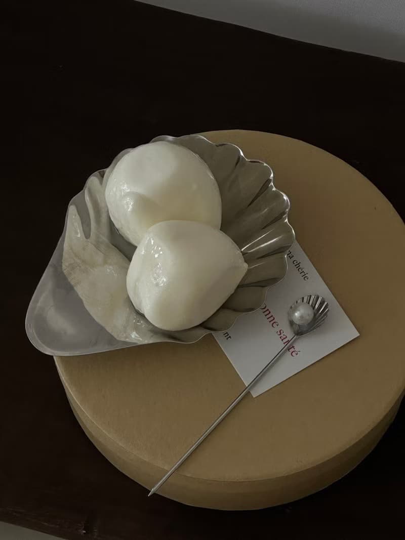 【Table】中古風貝殼盤 304不鏽鋼雙用奶酪板首飾碟