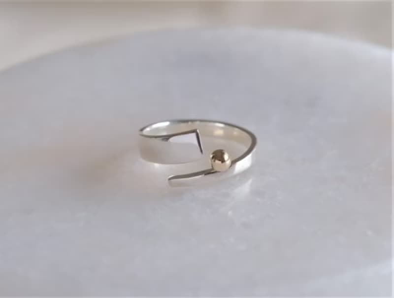renna ring K10YG×silver925