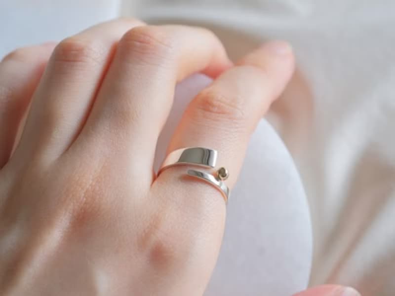 renna ring K10YG×silver925