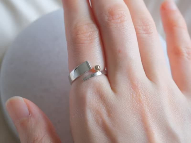 renna ring K10YG×silver925