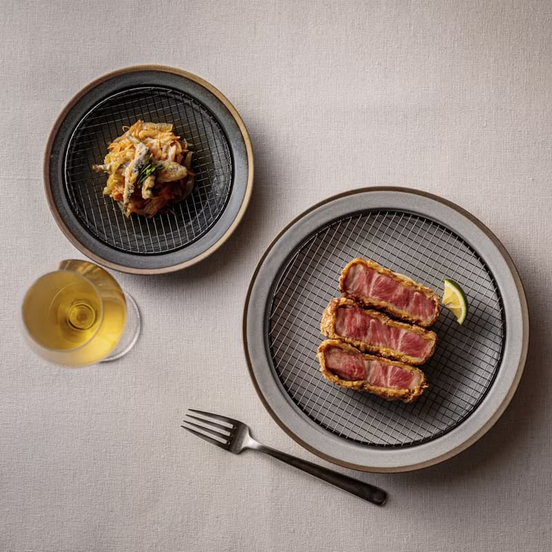 日本美濃燒燕三條amime餐具盤L