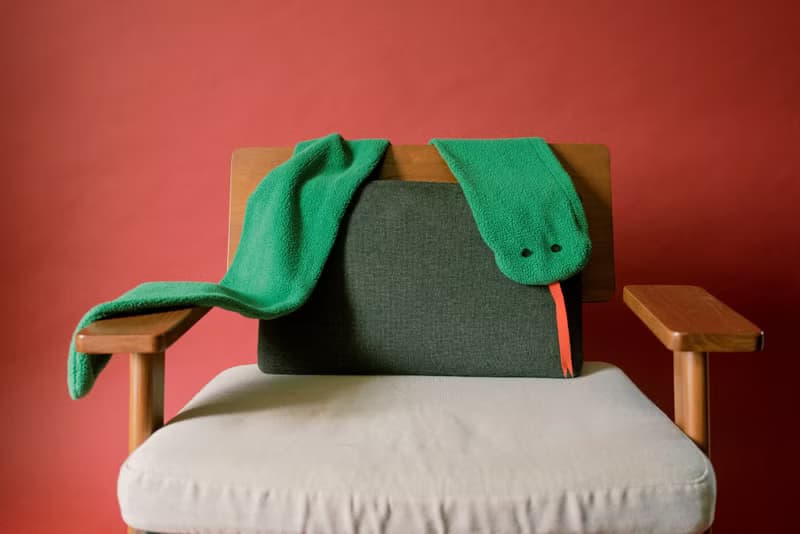 蛇蛇手工圍巾-訂製