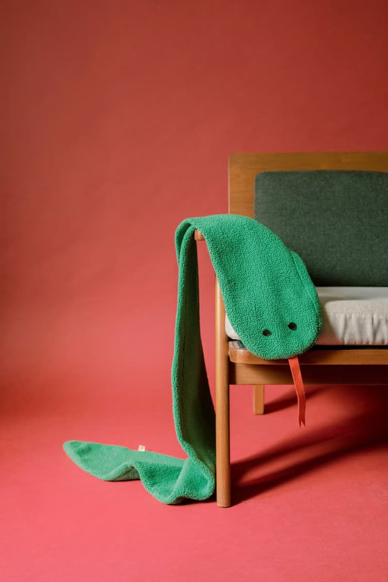 蛇蛇手工圍巾-訂製